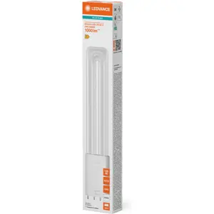 Lâmpada LED tipo PL 2G11 4 pinos 8W (=18W/840) 1000lm 4000K (branco neutro)