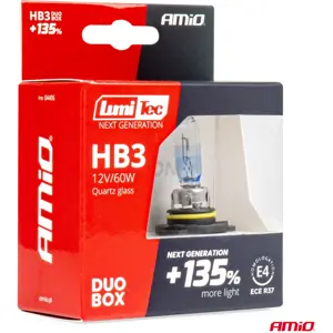 Lâmpada halogéneo HB3 P20d 12V 60W  [2 unid.]