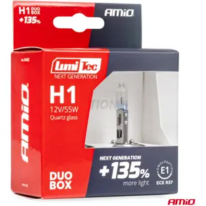 Lâmpada halogéneo H1 P14.5s 12V 55W [2 unid.]
