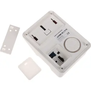 Alarme PIR solar com sirene e  luz estroboscópica para alarme ATLO - IP65