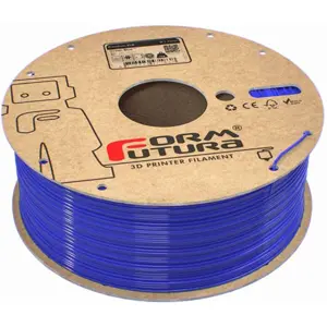 Rolo de filamento de impressão 3D em PLA de 1.75mm - Azul Oceano - 1Kg