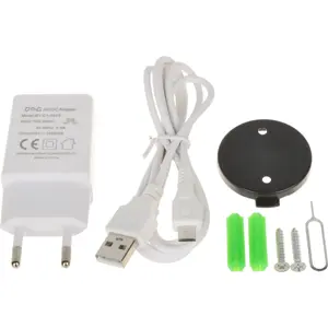 Câmara IP (Wi-Fi / Ethernet) Pan/Tilt 3MP 3.6mm IR 10m (compatível c/ Tuya) - p/ interior