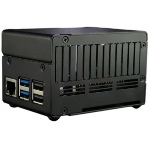 Caixa para Raspberry Pi5 com espaço para HATs, placas de expansão, coolers e NVMe