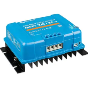 Controlador de carga solar MPPT c/ Bluetooth 100V➝12/24V 30A