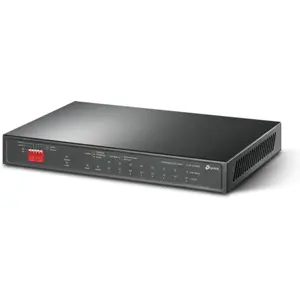 Switch 10P (8 PoE+ + Uplink + combo SFP/RJ45) Gigabit 10/100/1000Mbps