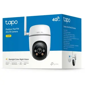 Câmara IP (4G LTE / Ethernet c/ PoE) Pan/Tilt Full HD 1080p IR 30m - IP66