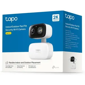 Câmara IP (Wi-Fi) Pan/Tilt 2K 3MP IR 12m - IP65