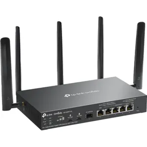 Router 4G+ Cat6 Wi‑Fi 6 (AX3000 ) Doble banda (2402+574Mbps) 4xPoE+ Gigabit