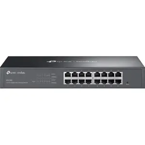 Switch 16P Gigabit (10/100/1000 Mbps) gerenciável - montável em rack