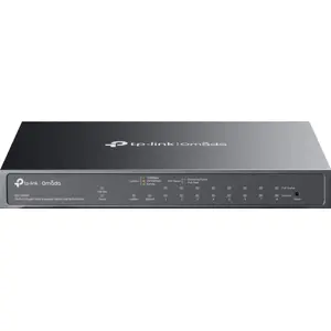 Switch 10P (8x PoE+ | 1x Uplink | 1x SFP) Gigabit Gerenciável 123W