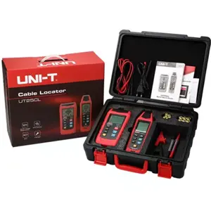 Detector de cables e hilos con transmisor y receptor