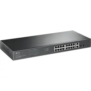 Switch 18P (16 PoE+ | 2 combos RJ45/SFP) Gigabit 10/100/1000Mbps
