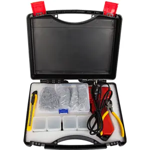 Pistola de reparação a quente para plásticos 100W c/ 1000 grampos