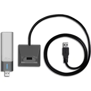 Adaptador USB Wi-Fi 6 (AX1800) Dual Band (1201+574Mbps) c/ base