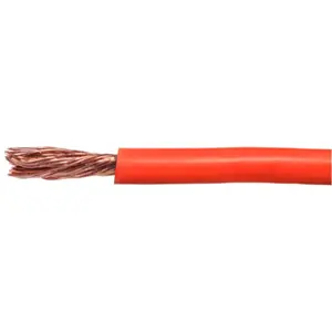 Bobine de fio CCA multifilar 1x0.75mm² - vermelho - 100m