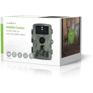 Câmara de gravação de vida selvagem/caça 4K 50Mpx 130º c/ sensor PIR 20m IP65