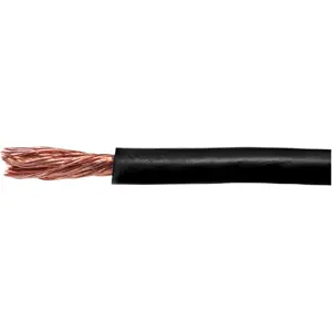 Bobine de fio CCA multifilar 1x0.75mm² - preto - 100m