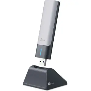 Adaptador USB Wi-Fi 6 (AX1800) Dual Band (1201+574Mbps) c/ base