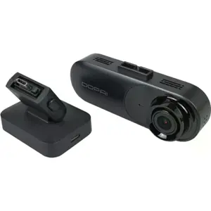 Dashcam frontal 1600p + câmara traseira 1080p (c/ Wi-Fi + GPS + Sensor G)