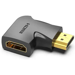 Adaptador HDMI macho <-> HDMI fêmea 90º