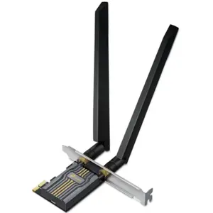 Tarjeta de Red PCIe Wi-Fi 7 Tri-Band BE6500 con Bluetooth 5.4