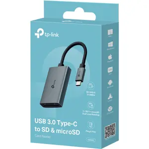 Leitor de cartões de memória SD e microSD (312Mbps) - USB-C 3.0