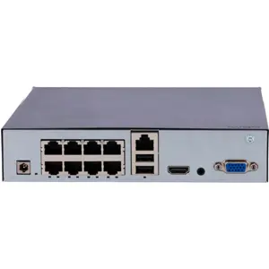 Gravador de Vídeo NVR c/ PoE p/ câmaras IP - 8 canais