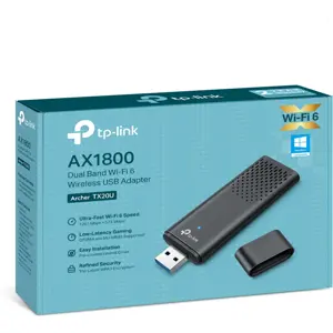Adaptador USB Wi-Fi 6 (AX1800) Dual Band (1201+574Mbps)