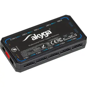 Controlador de tiras e ventiladores (6pin) RGB endereçáveis 12V/5V