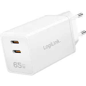 Cargador 65W GaN 2x USB-C (PD 3.0/QC 4.0)