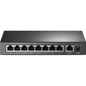 Switch 9P (8PoE+) 10/100 Mbps (8PoE+) 65W