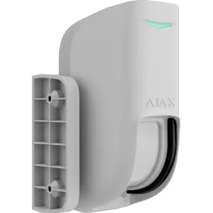 Detetor PIR tipo cortina sem fios com micro-ondas 24 GHz para alarme Ajax - IP55