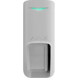 Detetor PIR tipo cortina sem fios com micro-ondas 24 GHz para alarme Ajax - IP55