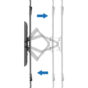 Soporte de pared ajustable con brazo para LCD de 37'' a 80'' (94 a 203 cm)