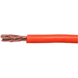 Bobine de fio CCA multifilar 1x1.0mm² - vermelho - 100m