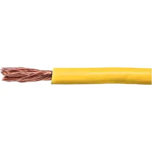 Bobina de cable CCA multifilar 1x1.0mm² - amarillo - 100m