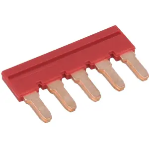 Jumper para bornes de ligação rápida DIN 6,0mm² - 5 Vias