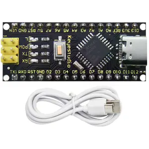 Microcontrolador compatível com Arduino Nano Plus c/ cabo USB
