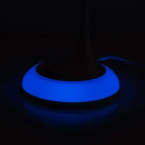 Lámpara LED 8W de mesa CCT (3000..6500K) regulable con base RGB