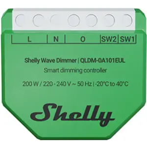 Módulo controlador dimmer inteligente Z-Wave Plus LR para iluminación