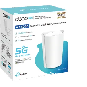 Gateway 5G com Mesh Wi-Fi 6 AX3000 - (1 unid.) [230m²]