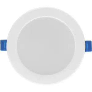 Downlight LED redondo 12W 1140lm CCT 3000/4000/6500K Ø120x28mm (Ø94mm) - com driver