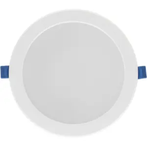 Downlight LED redondo 18W 1710lm CCT 3000/4000/6500K Ø176x28mm (Ø145mm) - com driver
