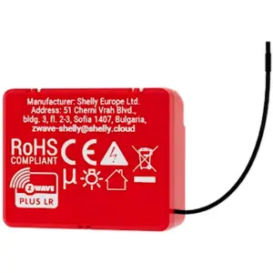 Mini módulo interruptor para automação Z-Wave Mesh/LR c/ medição de energia 110/240VAC - 8A