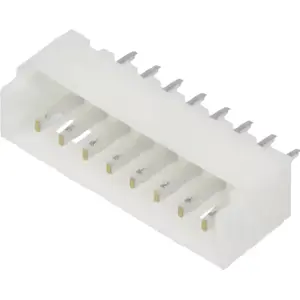 Ficha Raster Signal wire-board 1.25mm 8 pinos (1x8) macho p/ PCB