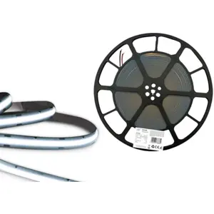 Fita LED COB 6000K (branco frio) 12VDC 1500lm/m 9.6W/m IP20 - rolo de 25.0m