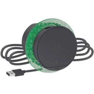 Carregador indução Qi Wireless 5W de embutir (Ø60mm) IP44