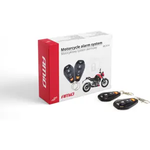 Alarma para moto anti-carjacking con 2 mandos