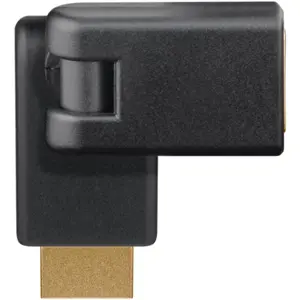 Adaptador versátil 360º HDMI 19pin macho <-> HDMI 19pin hembra