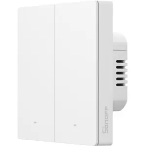 Interruptor duplo (2 Gang) Smart Zigbee de encastrar - standalone - Branco